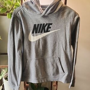 Boys XL Nike Gray Hoodie Sweatshirt